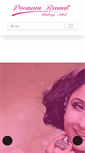 Mobile Screenshot of poonamrawat.com